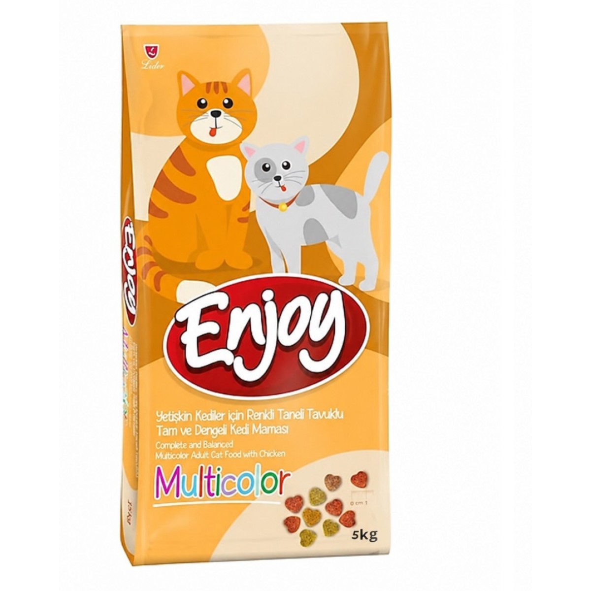 Enjoy Multicolor Yetişkin Kedi Maması 15 kg