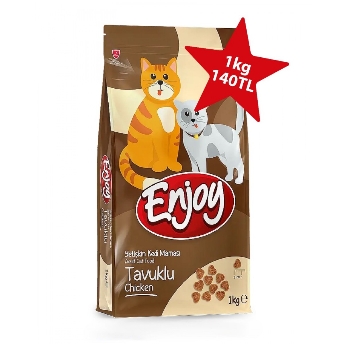 Enjoy Tavuklu Yetişkin Kedi Maması
