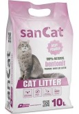 10 LT SanCat Kedi Kumu Bebek Pudrası Kokulu