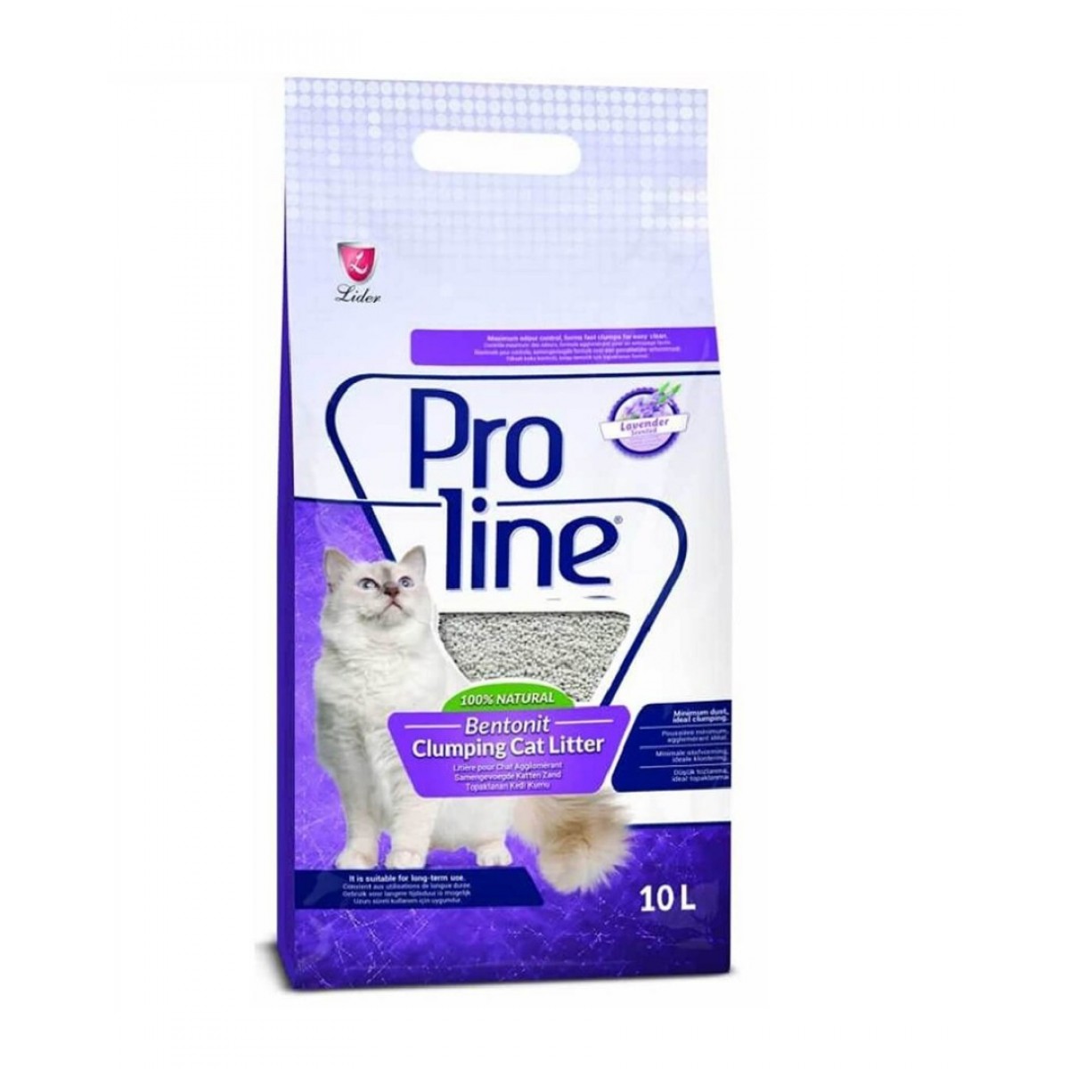 10 LT Proline Kedi Kumu Lavanta Kokulu